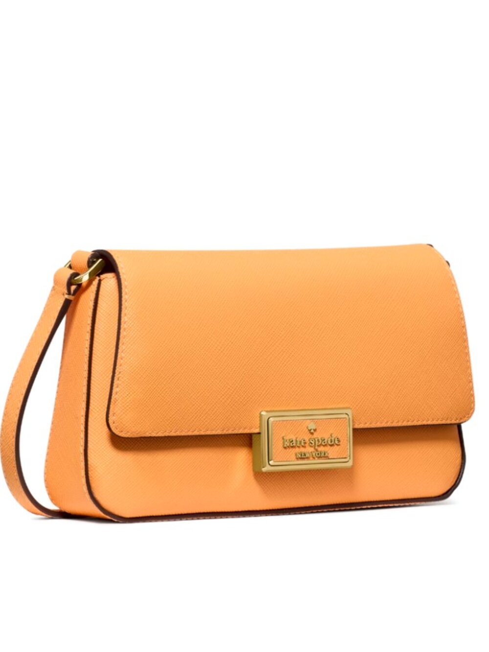 New Kate Spade New York Reegan Mini Flap Crossbody Desert Sunset